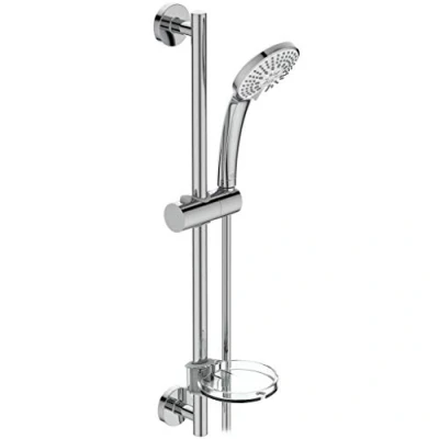 Immagine di Ideal Standard Idealrain, Kit asta doccia, Saliscendi con accessori, Cromato