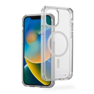 Immagine di Hama Backcover per cellulare Apple iPhone 12, 12 Pro Trasparente Compatibile con MagSafe, Carica induttiva
