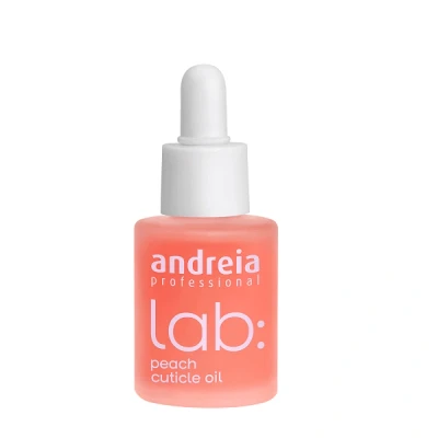 Immagine di Andreia Professional Peach Cuticle Oil Trattamenti per unghie LAB rivitalizzare, idratare e le unghie, nutrire condizionare uso quotidiano 10,5 ml