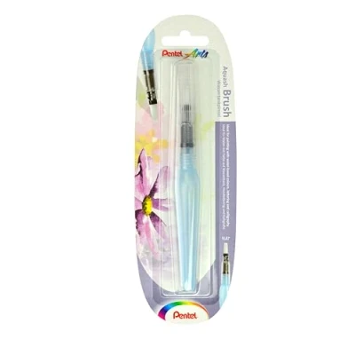 Immagine di Pentel XFRH/1 MH Aquash Brush Punta Piatta Pennello con Serbatoio Riempibile, Trasparente