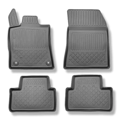 Immagine di Mossa Tappetini auto in TPE compatibili con Peugeot 308 III P51 Hatchback (12.2021 ) tappeti neri G