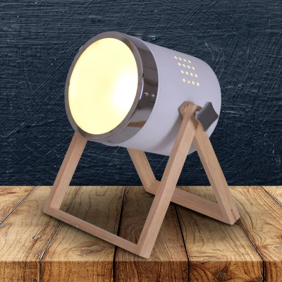 Immagine di Näve Lampada da tavolo Tim bianco argento