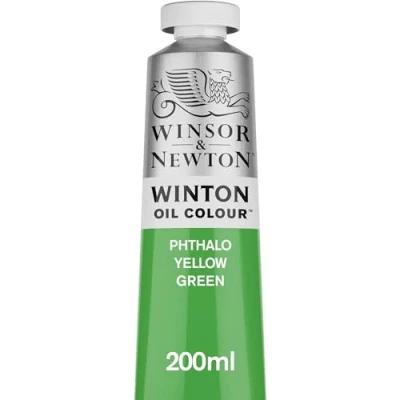 Immagine di Winsor &amp; Newton Winton Colore a Olio, Phthalo Verde Giallo, 200ml