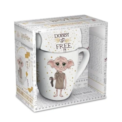 Immagine di Pyramid International Harry Potter (Dobby) Set regalo con tazza e calzino, 312 ml, taglia unica