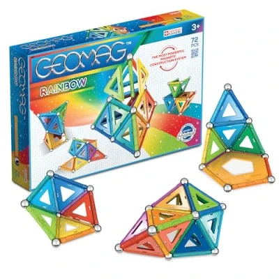 Immagine di Geomag Rainbow Arcobaleno Gioco di Costruzione Magnetico, Multicolore, 371