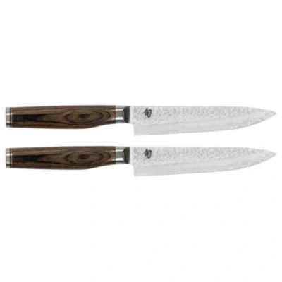 Immagine di Kai TDMS 400 Shun Premier Serie Tim Mälzer, Set coltelli da Bistecca, 2 Pezzi