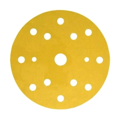 Immagine di 3M 255P Dischi Hookit in Carta 15 Fori 150 mm P150 Pn 62937, 100 Pezzi/Cartone