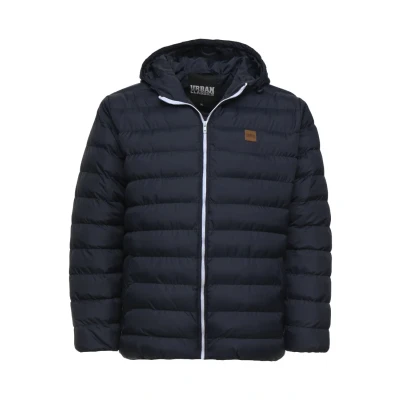 Immagine di Urban Classics Basic Bubble Jacket Giacca invernale, Uomo, Taglia: 4XL, Navy/white/navy