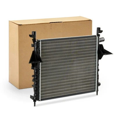 Immagine di NRF 519513 Radiatore motore Alluminio 430 378 23 Alette di raffreddamento montate meccanicamente RENAULT: TWINGO 1