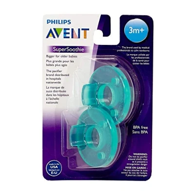 Immagine di Avent Soothie Ciuccio dall’America a partire da 3 mesi (3 m+) Confezione 2 Verde