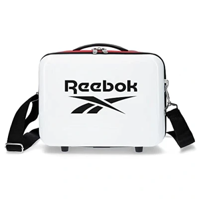 Immagine di Reebok Maveryck Borsa da toilette adattabile con tracolla Rosso 29x21x15 cm ABS rigido 9.14L 0.6 kg