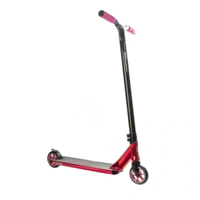 Immagine di Hades Stunt Eros Scooter cromato a 3 linee, colore: viola/arancione/rosso