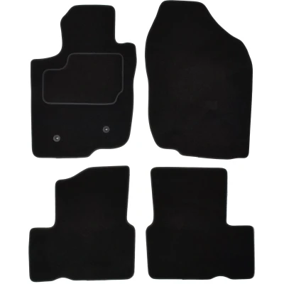 Immagine di MAMMOOTH A041 TOY335 PRM 01 Set tappetino Tessile anteriore e posteriore 4 nero TOYOTA: RAV4 III SUV