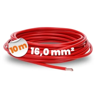 Immagine di Lapp 4520046 H07V K 16,0 mm² rosso I cavo di cablaggio flessibile singolo in PVC 16 mm2