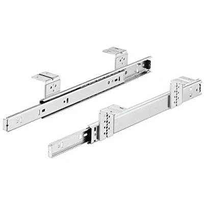 Immagine di Gedotec 2109 Guide telescopiche per cassetti o in legno, 500 mm, portata 35 kg, 1 paio