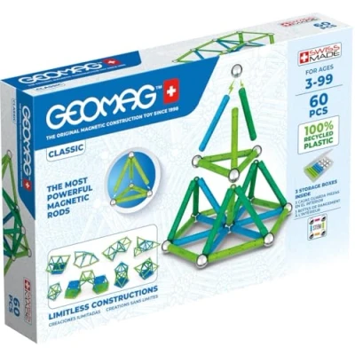 Immagine di Geomag Kit pezzi per costruzioni Constructor Numero parti: 60 Classe di età: da 3 anni