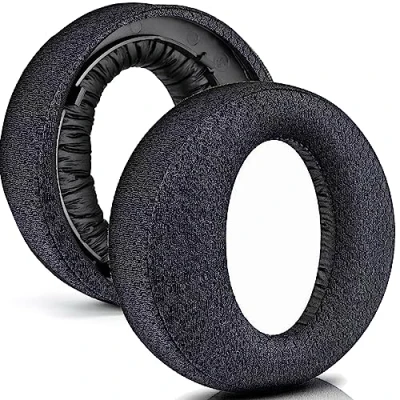 Immagine di cuscinetti auricolari di ricambio per cuffie wireless PS5 Sony PlayStation 5 Pulse 3D PS5, cuffie, parti riparazione (tessuto a rete traspirante)