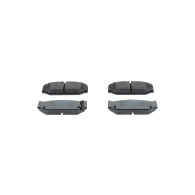 Immagine di BOSCH 0 986 495 308 Kit pastiglie freno Low Metallic con segnalatore acustico usura istruzioni montaggio SUZUKI: SWIFT 4, 3