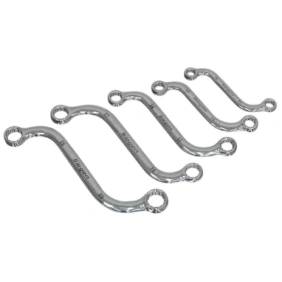 Immagine di Sealey S0717 Set di chiavi metriche a S, argento, 5 pezzi