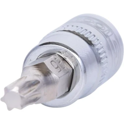 Immagine di KS Tools 918.1482 E 1/4&quot; Bussola p.viti Torx CHROMEplus T25 su rimorchio