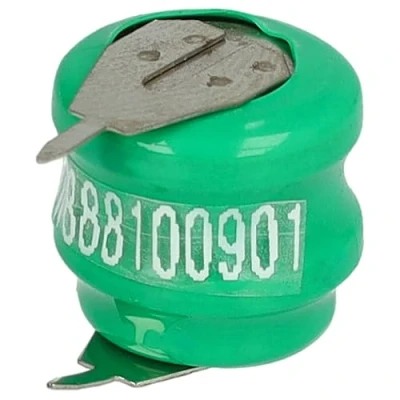 Immagine di vhbw NiMH Batteria a bottone di ricambio 2 pin tipo V40H 40mAh 2,4V compatibile con batterie modellismo, luci solari ecc.