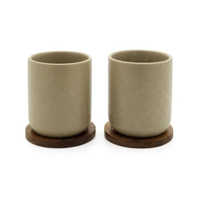 Immagine di Bredemeijer Tazza da tè Umea 200ml agilla + sottobicchiere