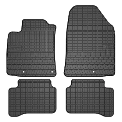 Immagine di FROGUM 547501 Set tappetino Gomma anteriore e posteriore 4 nero