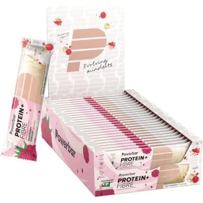 Immagine di Powerbar Protein Plus Fibre Raspberry Yoghurt 24x35g Alto Contenuto di Proteine e