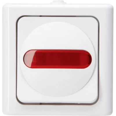 Immagine di Kopp 561602008 1 pezzo Interruttore per ambienti umidi Completo di controllo BlueElectric Bianco artico
