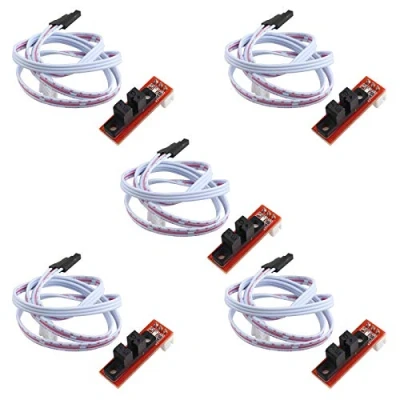 Immagine di HALJIA 5 Pezzi Optical Endstop Light Control Limit interruttore ottico fotoelettrico RAMPS 1.4 Smart 3D Printer Parts Accessori