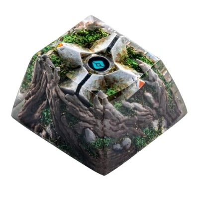 Immagine di SteelSeries Collezionabili Destiny 2: The Final Shape Copritasti Artisan fatti a mano in resina Oggetti game gratuiti Cherry MX Solo 3.700 pezzi L&#039;occhio del Ghost si illumina al buio