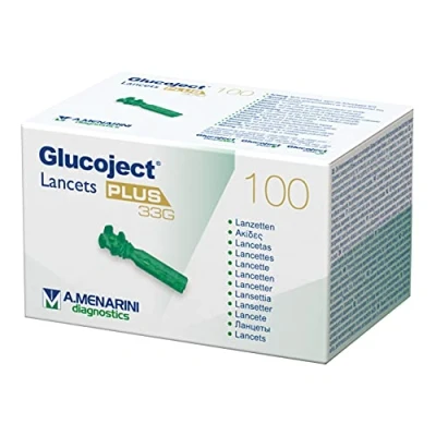 Immagine di GLUCOJECT LANCETS PLUS G33 100PZ