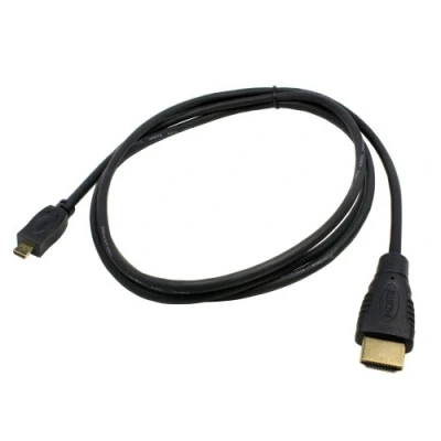 Immagine di Mobile Laden Cavo HDMI compatibile con Canon EOS R10, Ethernet, 19pol., Full HD 3D, Audio Return Channel, 1m