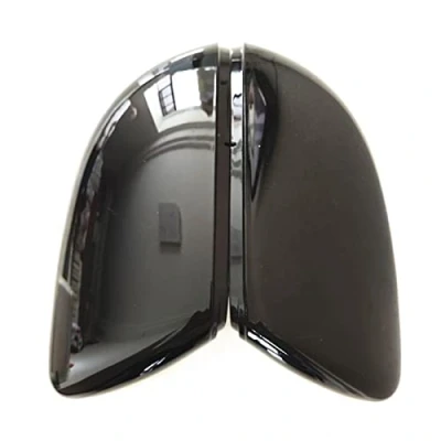 Immagine di Calotte Degli Specchietti Per VW Golf 6 MK6 GTI R20 Touran 2011 2015 1 Pair Copertura Specchio Laterale Auto Specchietto Retrovisore Cap Automobilistici (Colore : Nero)