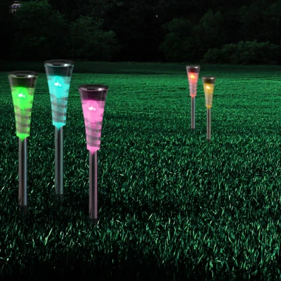 Immagine di Globo Lampada solare Navin set da 5, gioco di colori RGB