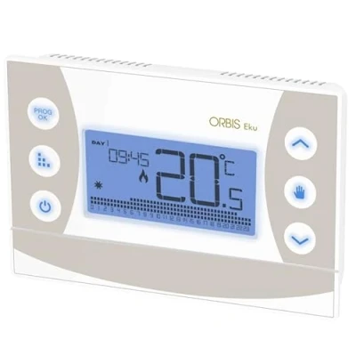 Immagine di ORBIS EKU Cronotermostato Digitale OB326400 settimanale touch sensitive