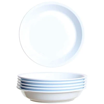 Immagine di idea station Gastro piatti plastica 6 x 21 cm bianco bambini campeggio