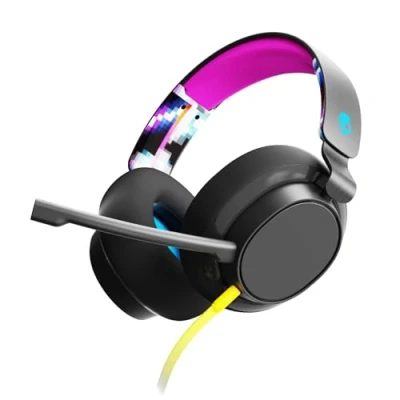 Immagine di Skullcandy SLYR Cuffie da Gioco Multipiattaforma con Filo, Compatibili Xbox, Playstation e Computer Nero