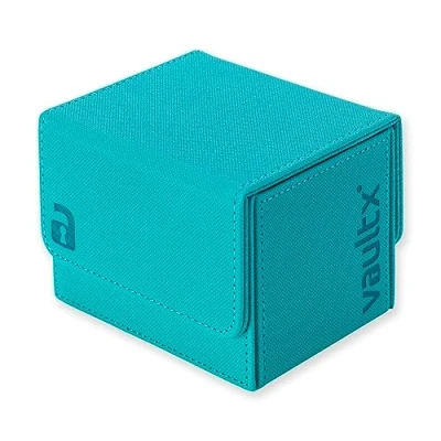 Immagine di Vault X Exo Tec® Modulo modulare per 100+ carte TCG, coperchio magnetico staccabile, compatibile con Commander e collezionabili standard, colore: verde acqua
