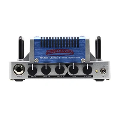 Immagine di Hotone Amplificatore per Chitarra ad Alto Guadagno Testa 5 Watt di Classe AB con CAB SIM Telefoni/Uscita Linea Vulcan Five O