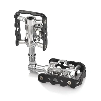 Immagine di XLC 2501820820, Pedali per Sistema PD S20 Unisex Adult, Nero, Argento, One Size