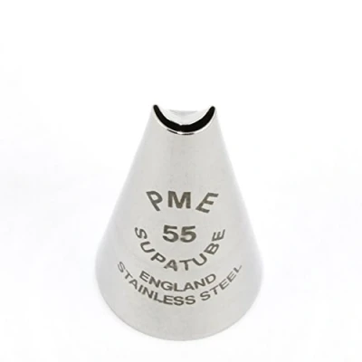 Immagine di PME ST55 Bocchetta Decorativa Professionale, Acciaio Inossidabile, Argento