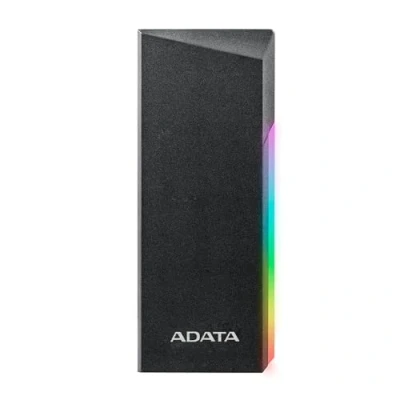 Immagine di ADATA SSD EC700G M.2 PCIe/NVMe/SATA con illuminazione RGB USB 3.2 Gen2 Type C (10 Gbps), cavi da a e ad A, compatibile PCIe 2280/2242/2230