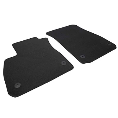 Immagine di kh Teile Tappetini per auto Mokka X, in velluto, qualità originale, 2 pezzi, anteriori, nero
