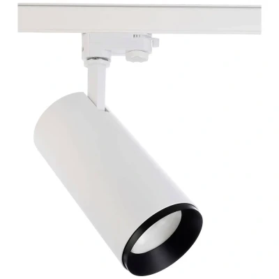 Immagine di Deko Light Faretto a binario LED Lucea 3 fasi 30 W bianco