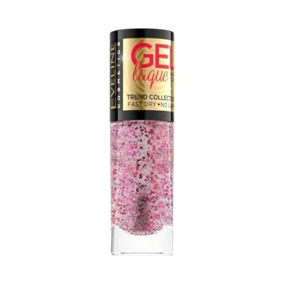 Immagine di Eveline Cosmetics Gel Laque Smalto Asciugatura Rapida Lunga Durata, Senza Lampada UV/LED, Applicazione Facile, Colori Vivaci