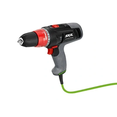 Immagine di SKIL F0156225AA Trapano a percussione 6225 AA (0.9 A, Cavo 6 m, Numero di Colpi 0 5200/20800 Giri/min, mandrino 10 mm, Interruttore acceleratore, Grigio