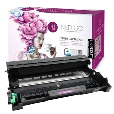 Immagine di DR2200 XL Tamburo nero compatibile per stampanti Brother MFC 7360N 7460DN 7860DW FAX 2840 2940 HL 2130 2240 2250DN 2135W DCP 7055 7055W