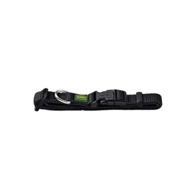 Immagine di HUNTER Vario Basic, Collare per Cani, Robusto, Morbido, con Chiusura A Scatto, M e 2, Nero