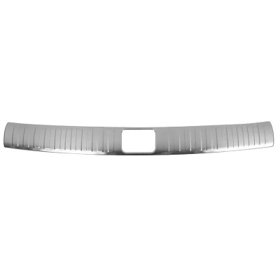 Immagine di OMAC Protezione Paraurti Posteriore compatibile con Hyundai Tucson 2015 2020 Cromo Acciaio Inossidabile Spazzolato Argento